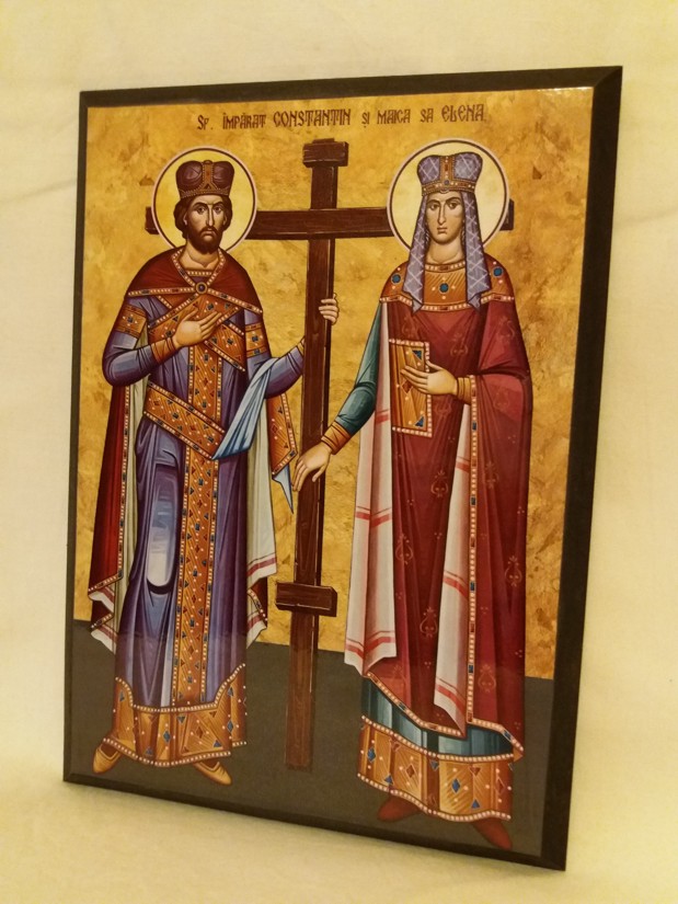Icoana Sfintii Imparati Constantin si Elena